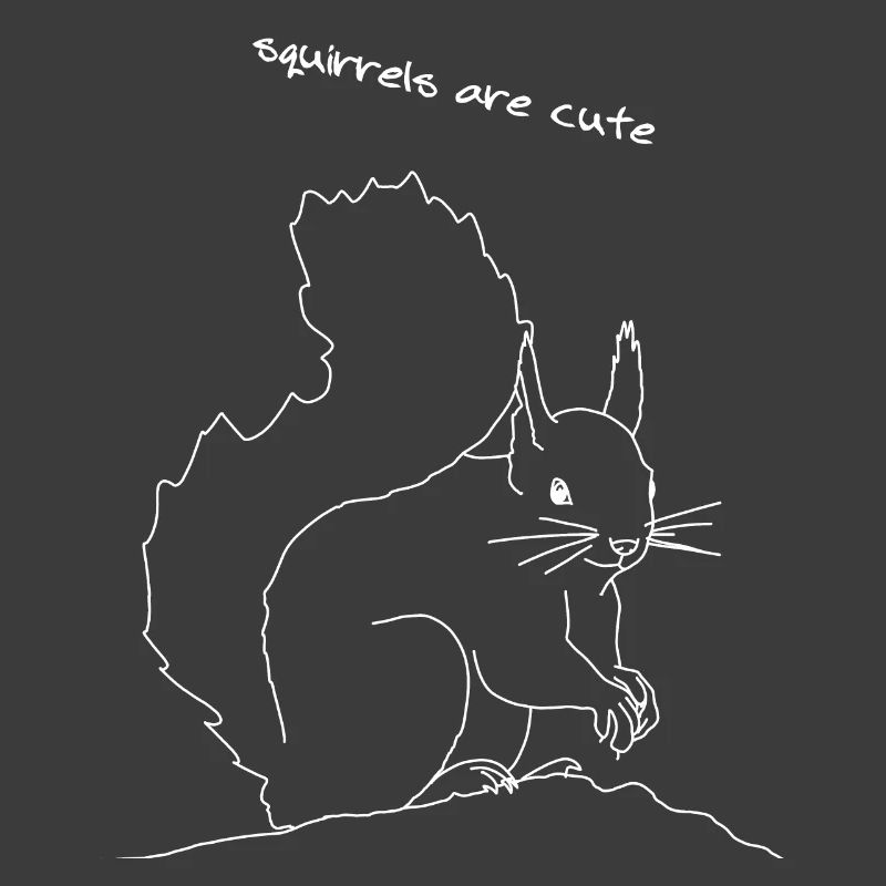Eichhörnchen lineart