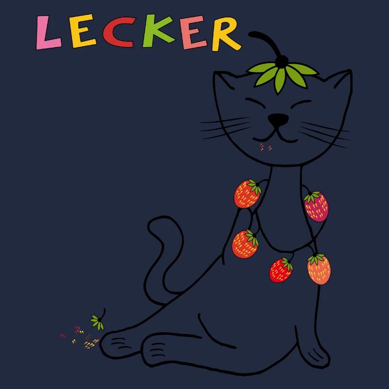 Fraises Chat