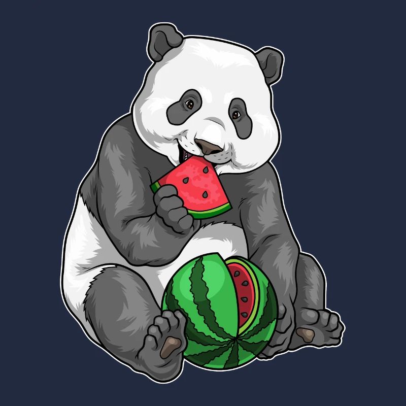 Panda Pastèque