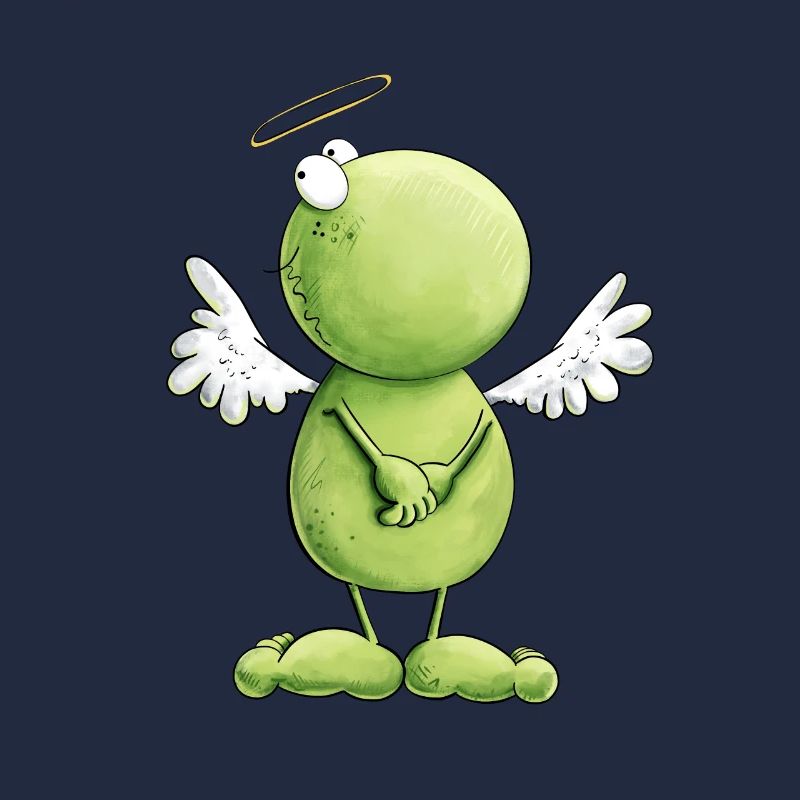 Frosch Engel Unschuld