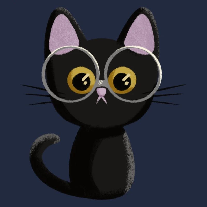 Schwarze Katze