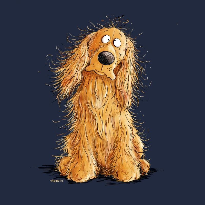Cocker Spaniel heureux