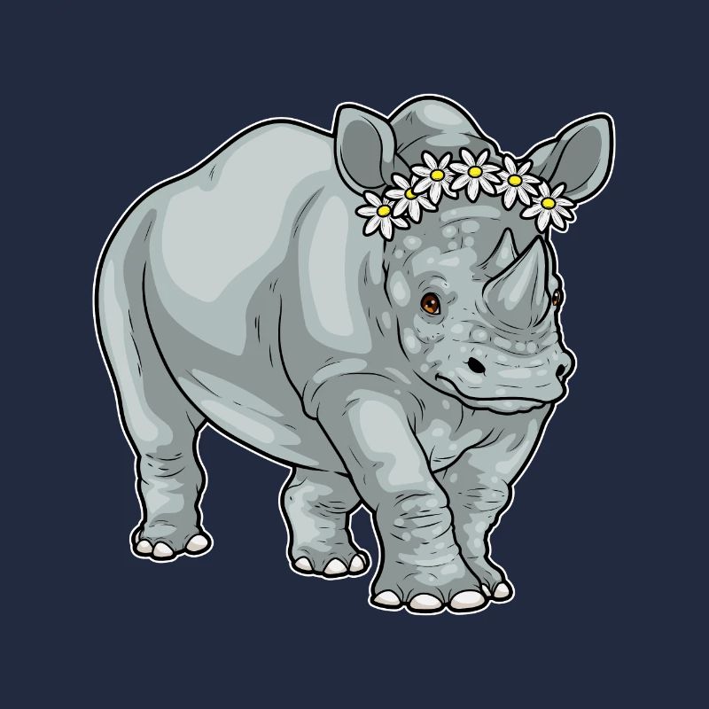 Nashorn Gänseblümchen 