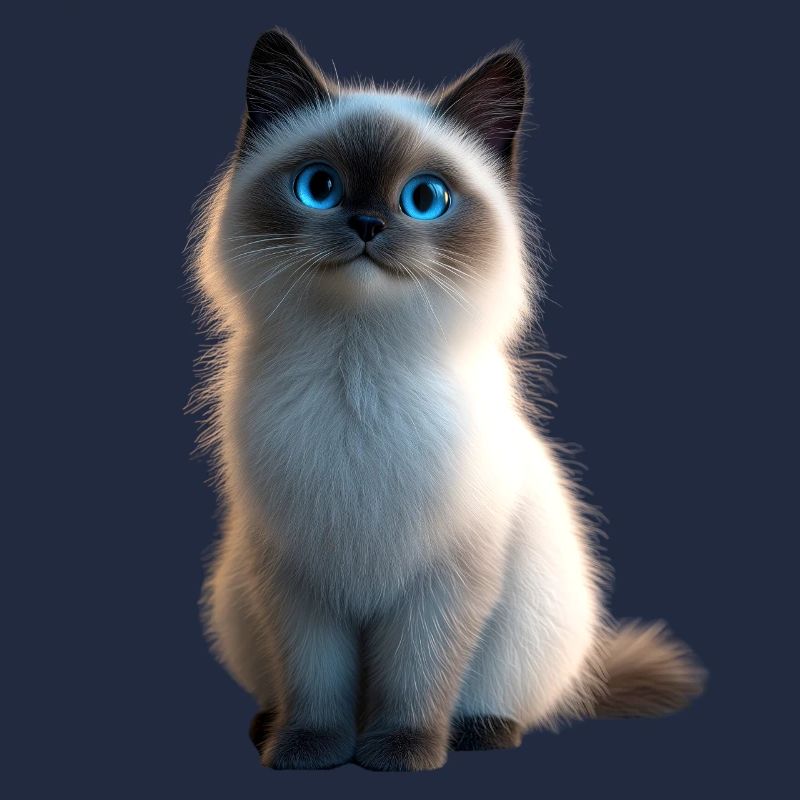 Birma Katze Heilige Birmakatze Süße Birma Katzen