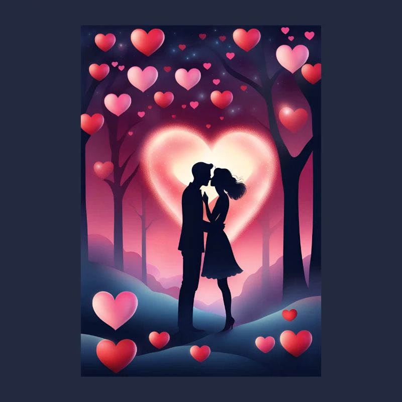 Baiser de la Saint-Valentin
