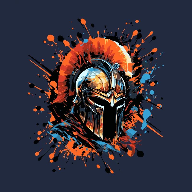 Spartaner Helm Symbol