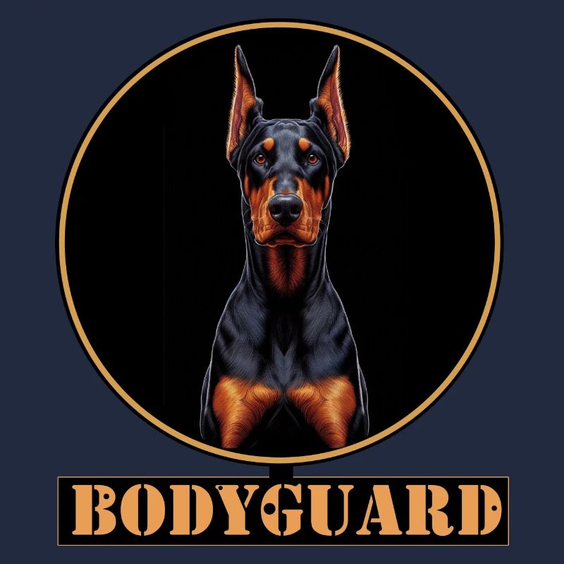 Garde du corps Doberman Circle