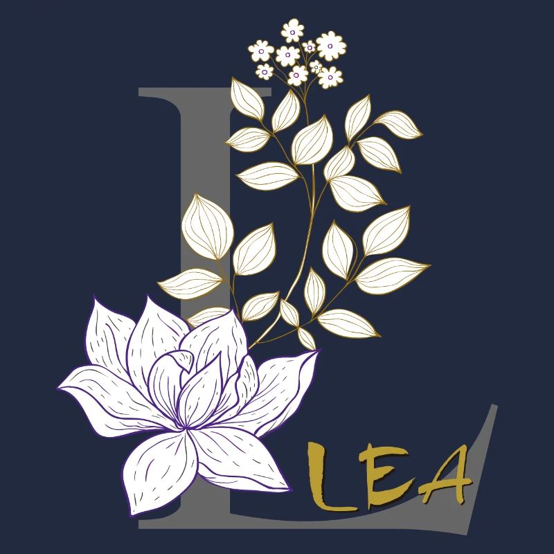 Letter L Initial Lea