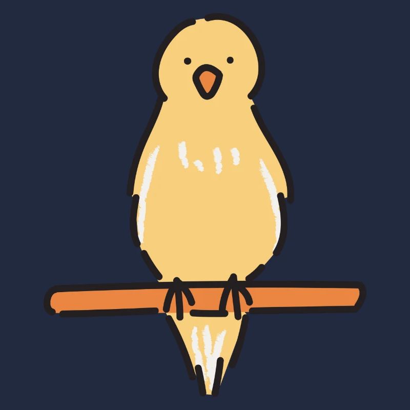 Melodischer Kanarienvogel