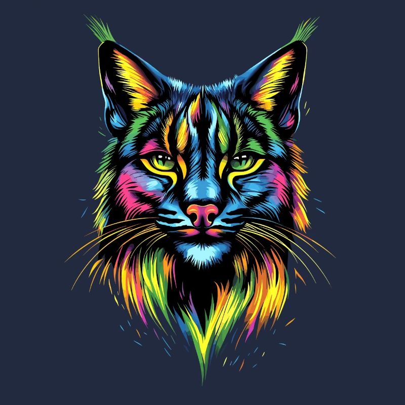 Lynx Chat sauvage Grands chats Chats Mignon Lynx