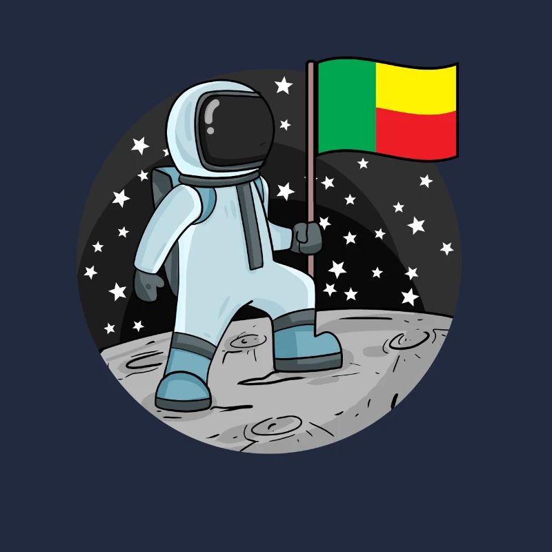 Drapeau astronaute Bénin