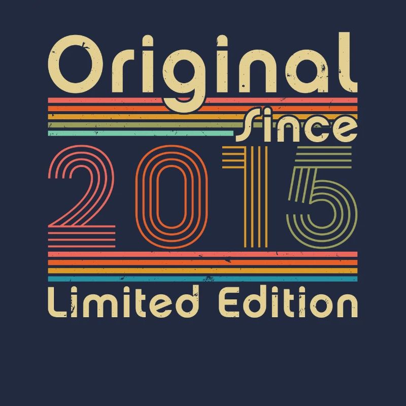 2015 Vintage Retro Birthday Gift