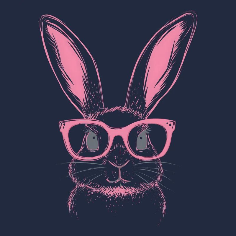 Rabbit Bunny Glasses Bunny Ears Bunny Gift