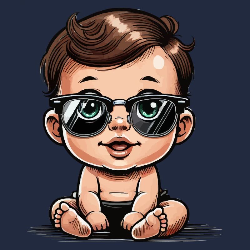 baby comic sonnenbrille