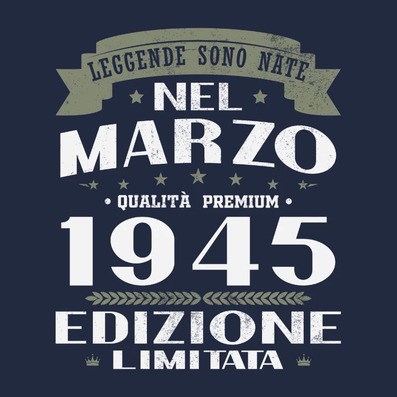 Mars 1945 Vintage Cadeau de cumpleaños