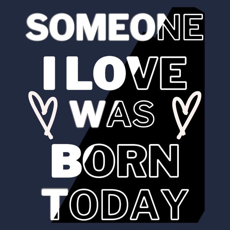 Bold Love Born Today Typographie Design
