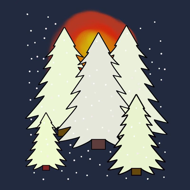 Tree Fir Winter Forest Nature Snow Spruce