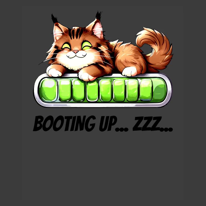 Booting Up Zzz - Chat en Mode Sieste