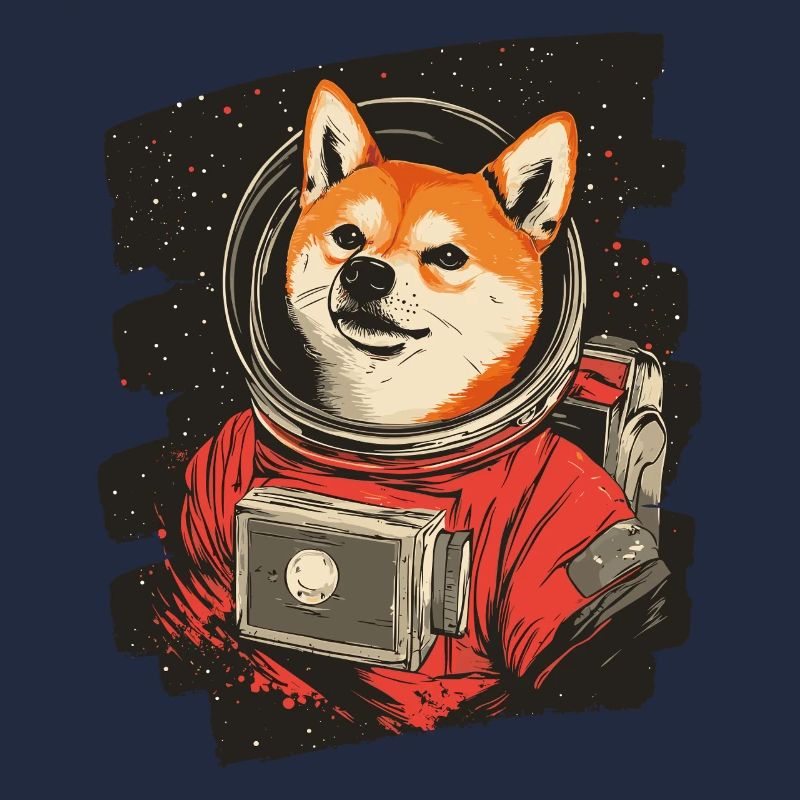 Shiba Inu Astronaute