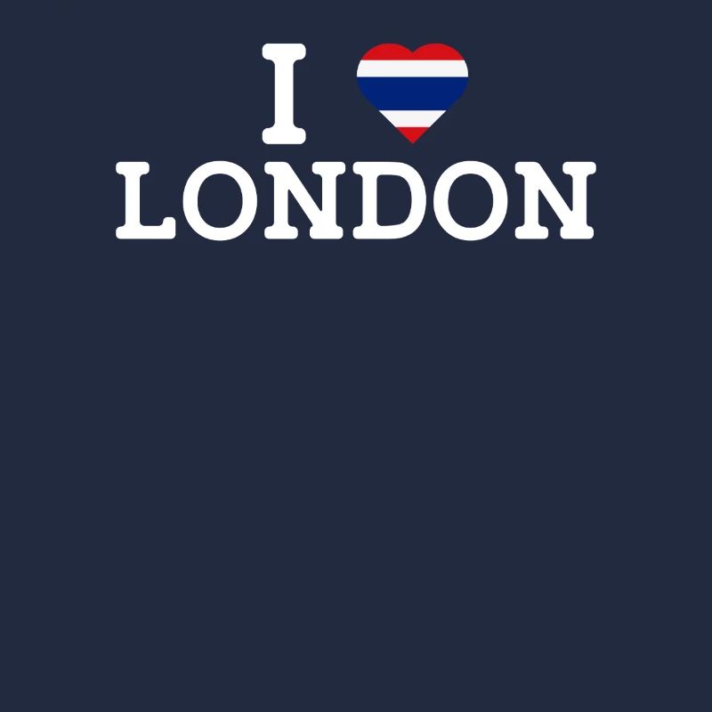 J’aime Londres Cool Wrong Flag Thailand Lover Pun