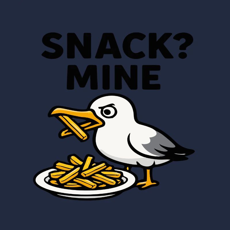 Möwe "SNACK MINE"
