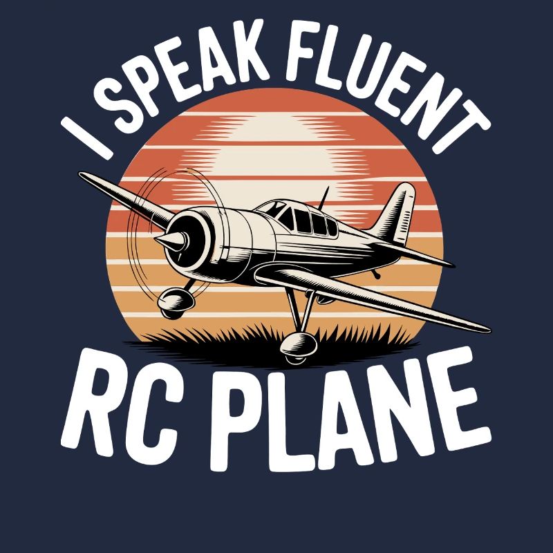 Ich spreche fließend rc Flugzeug Flugzeug Pilot Luftfahrt