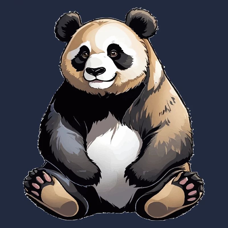 Panda - Conception d’animaux mignons