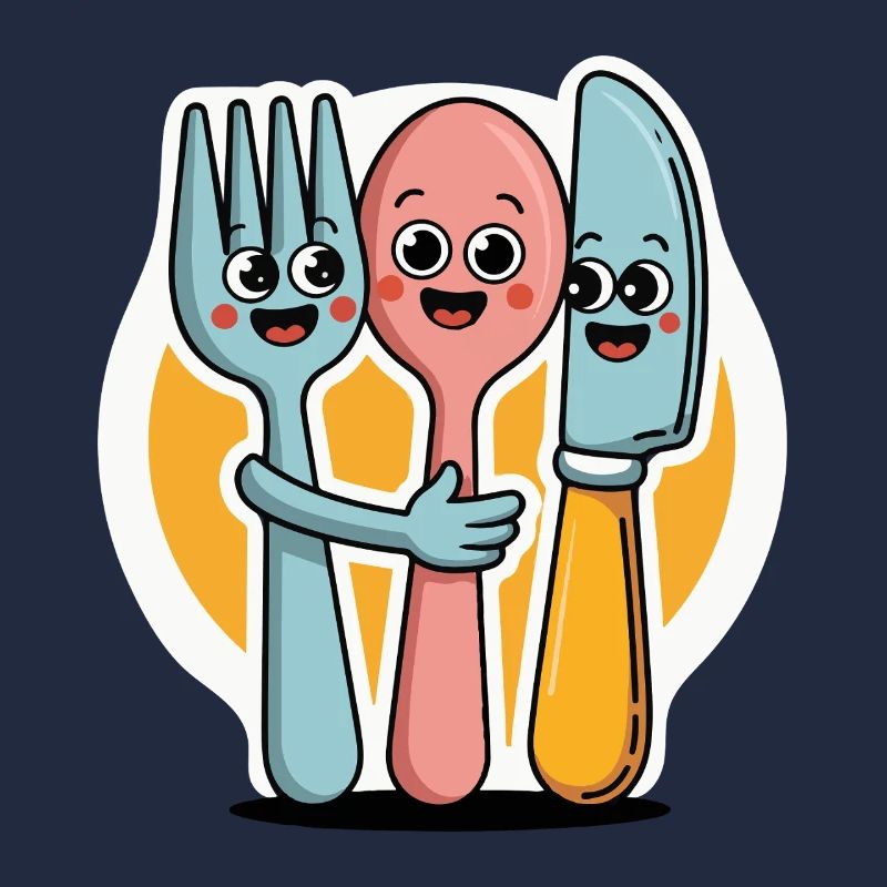 GABELN UND MESSER UND LÖFFEL