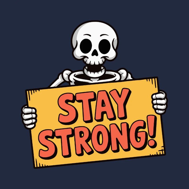 SCHÄDELKNOCHEN, BLEIB STARK