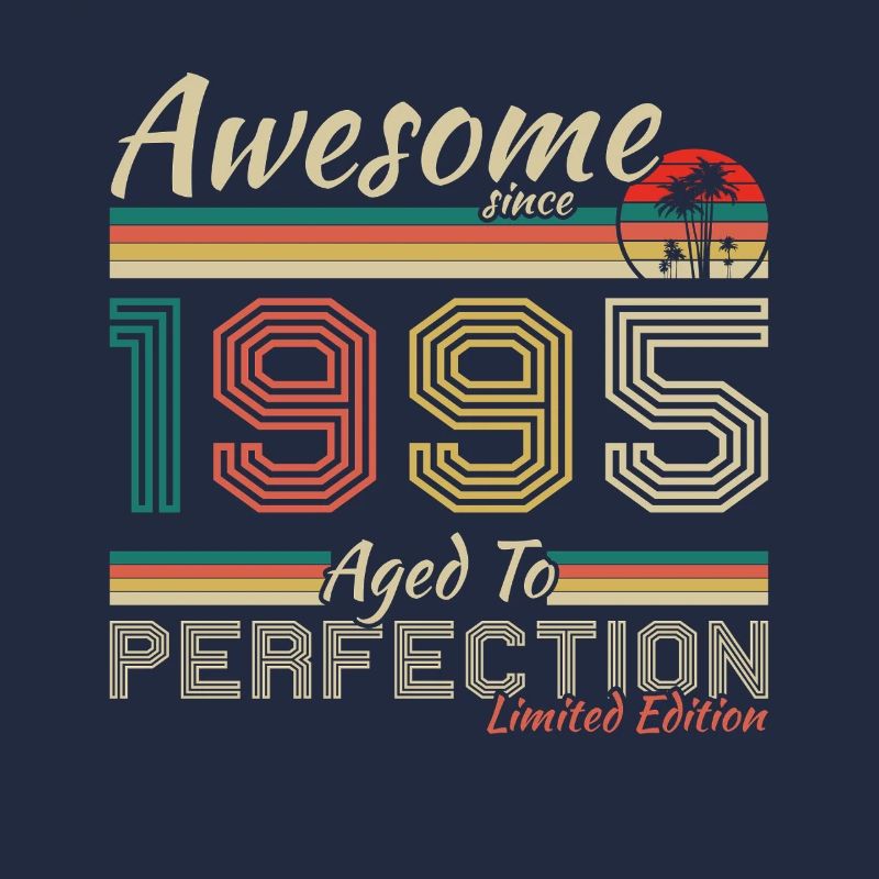 1995 Vintage Retro Geburtstagsgeschenk