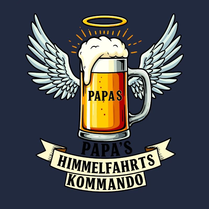 Dad's Ascension Command - Father's Day Beer Design