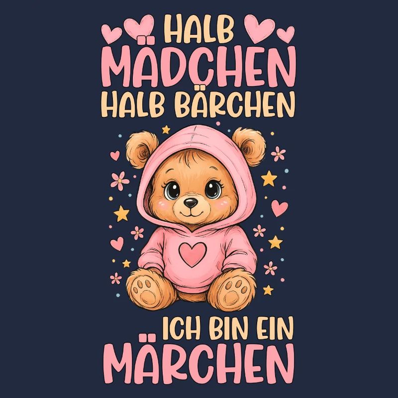 Halb Mädchen Halb Bärchen Märchen Bär Geschenk