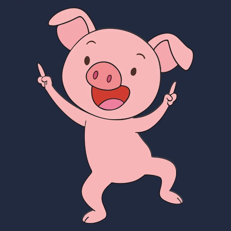 Pink Lucky Piglet