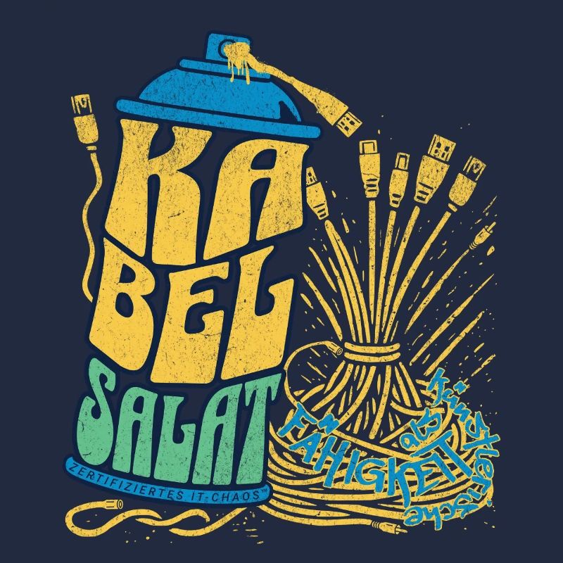 Cable clutter as an artistic skill