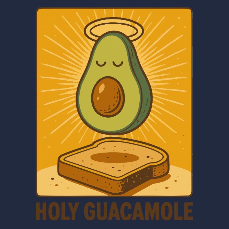 Heilige Guacamole-Kunst