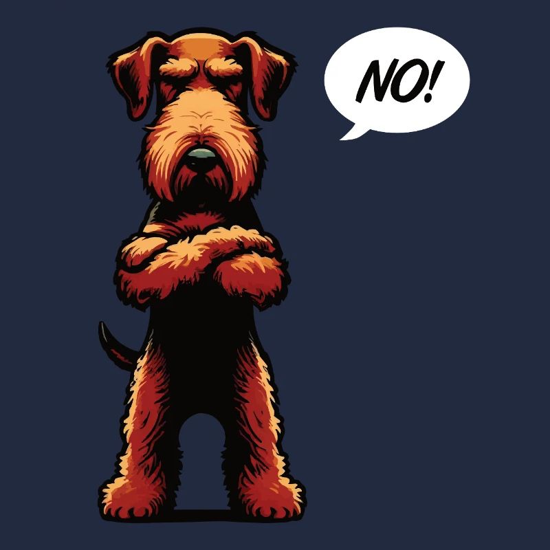 Pas d’Airedale Terrier Airedales Airedalebesitzer