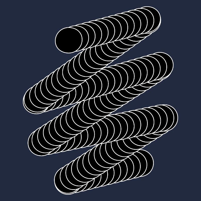 Modern Spiral Pattern Design