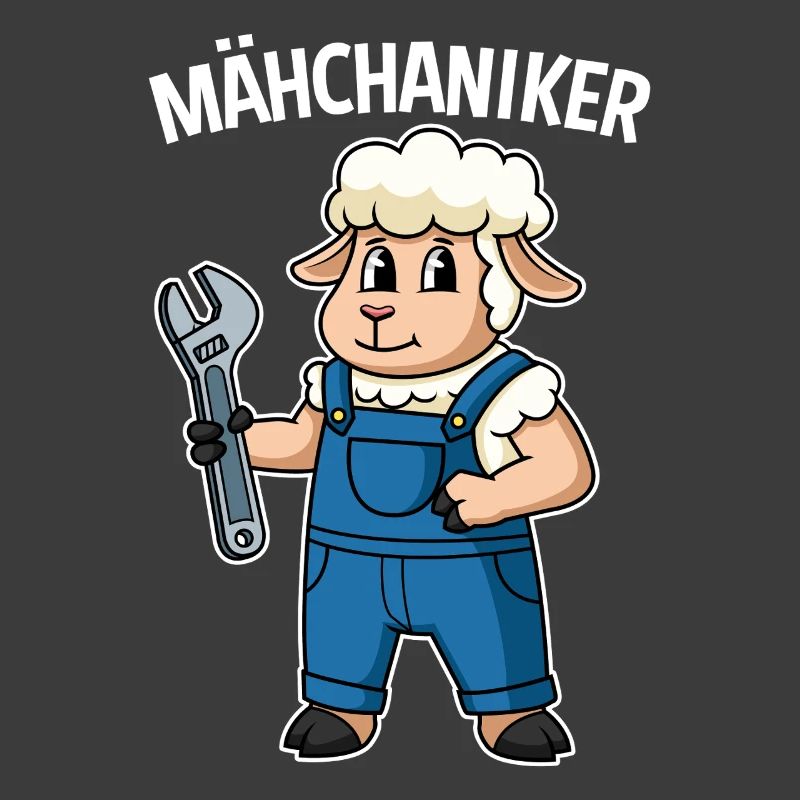 Mechatronics engineer car mechanic technician sheep