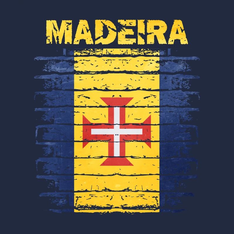 Makeda flag design with island pattern
