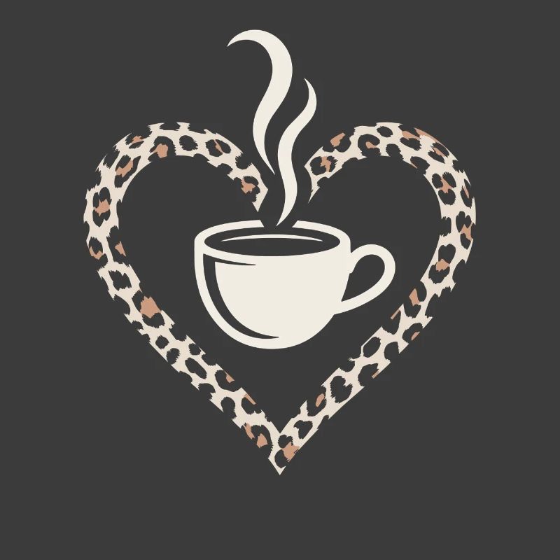 Coffee Mug Heart Design
