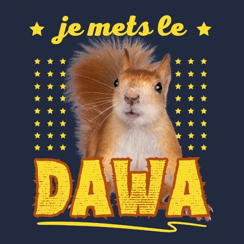 Ecureuil, Je Mets le DAWA dans la Foret 