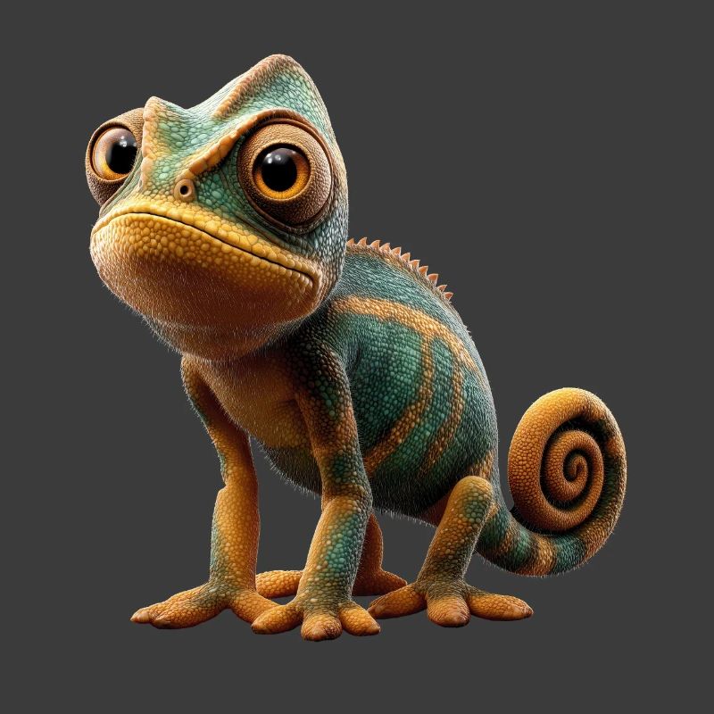 Chameleon Lizard Reptile Chameleon Iguana Lizard