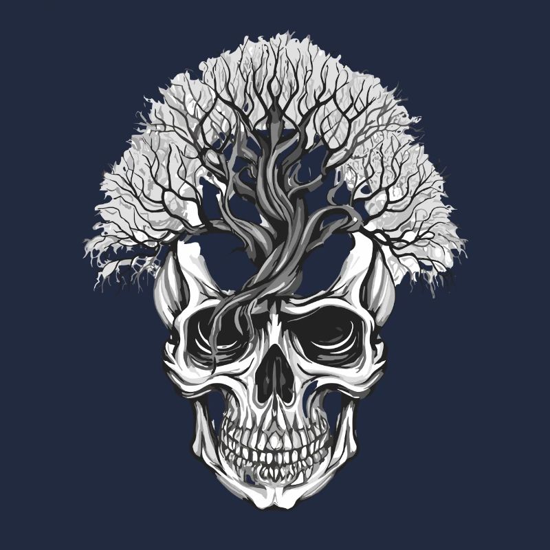Waldbaum Skull Kunstdesign