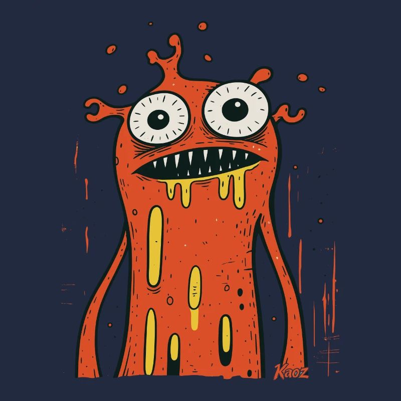 Cooles Monster Design