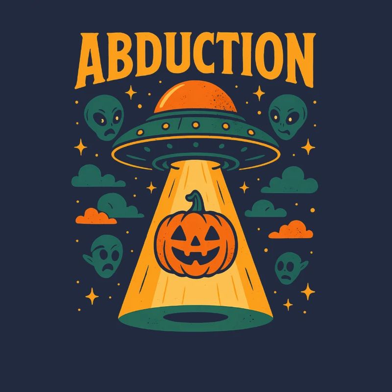 Conception de citrouille d'Halloween spatiale