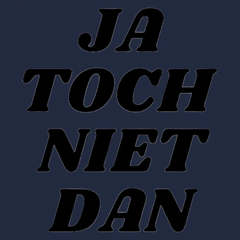 Ja, dann nicht!