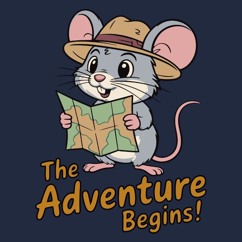 Whimsical Mouse Explorer Design