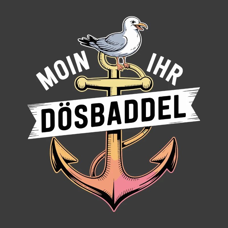  Moin Ihr Dösbaddel Maritimer Spruch Mit Anker Und