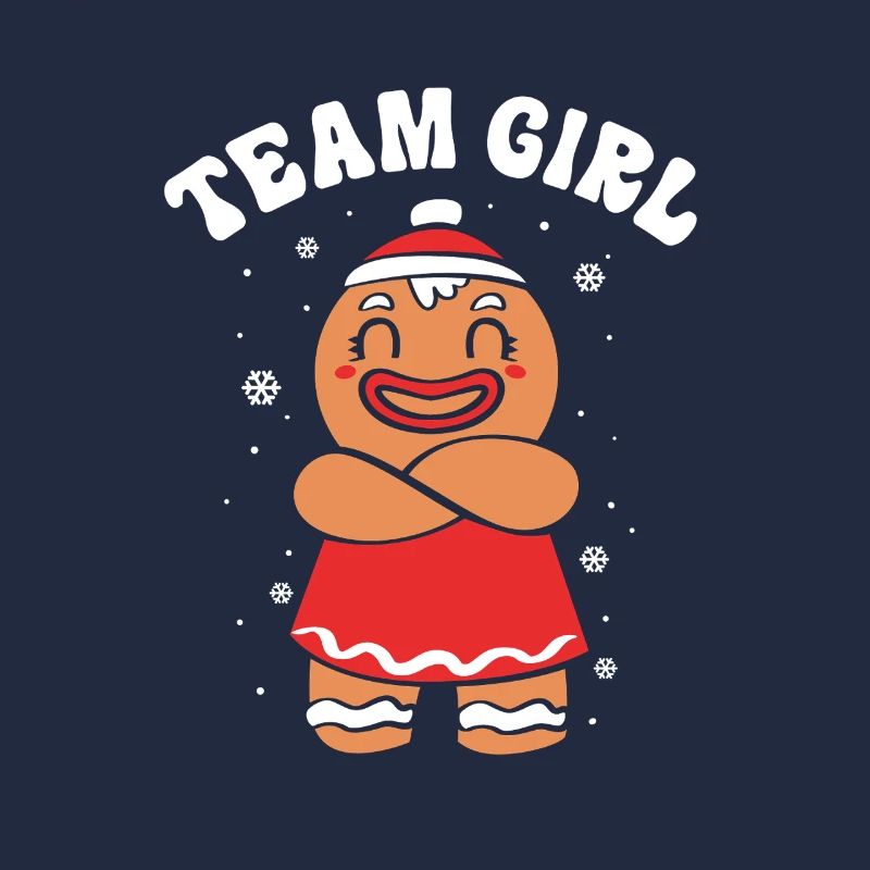 Équipe de filles de Noël