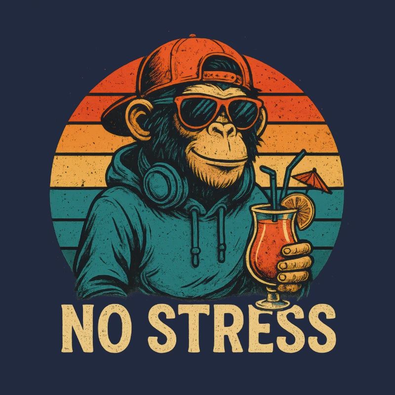 Pas de stress - Singe